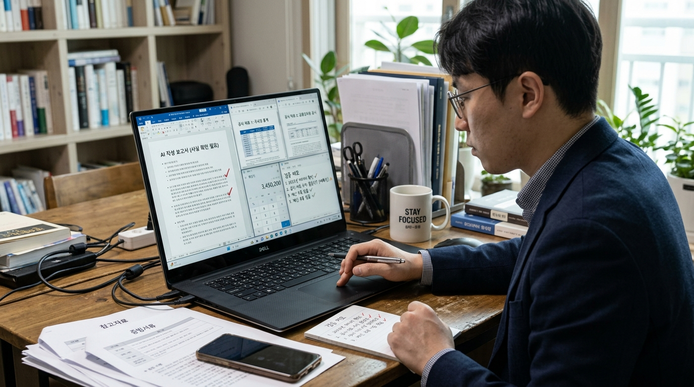 AI가 쓴 글 검증