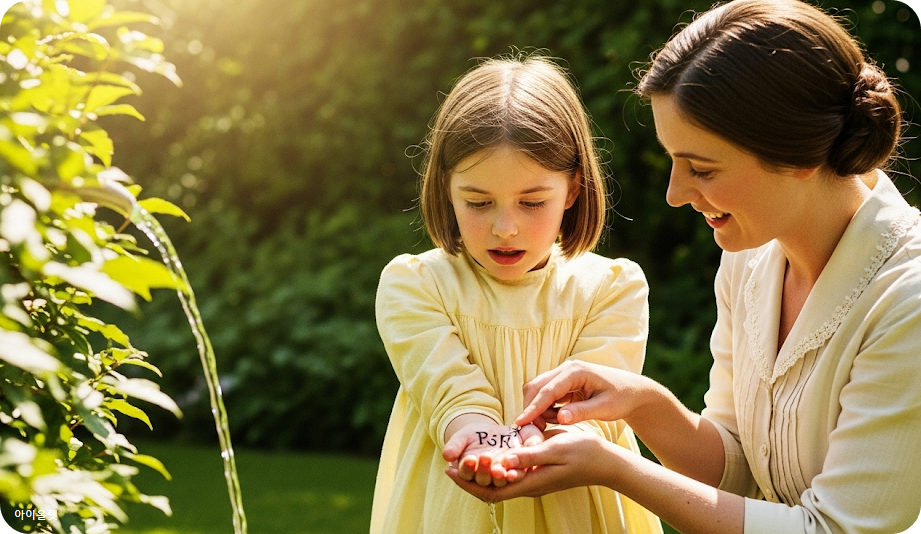 물줄기 위의 깨달음