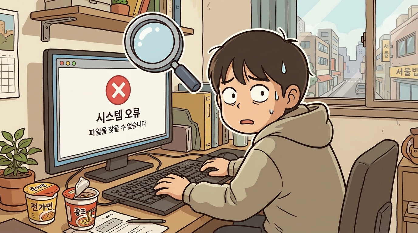 건강보험료 환급금 조회 안됨 현상을 해결하기 위한 기술 지원 일러스트