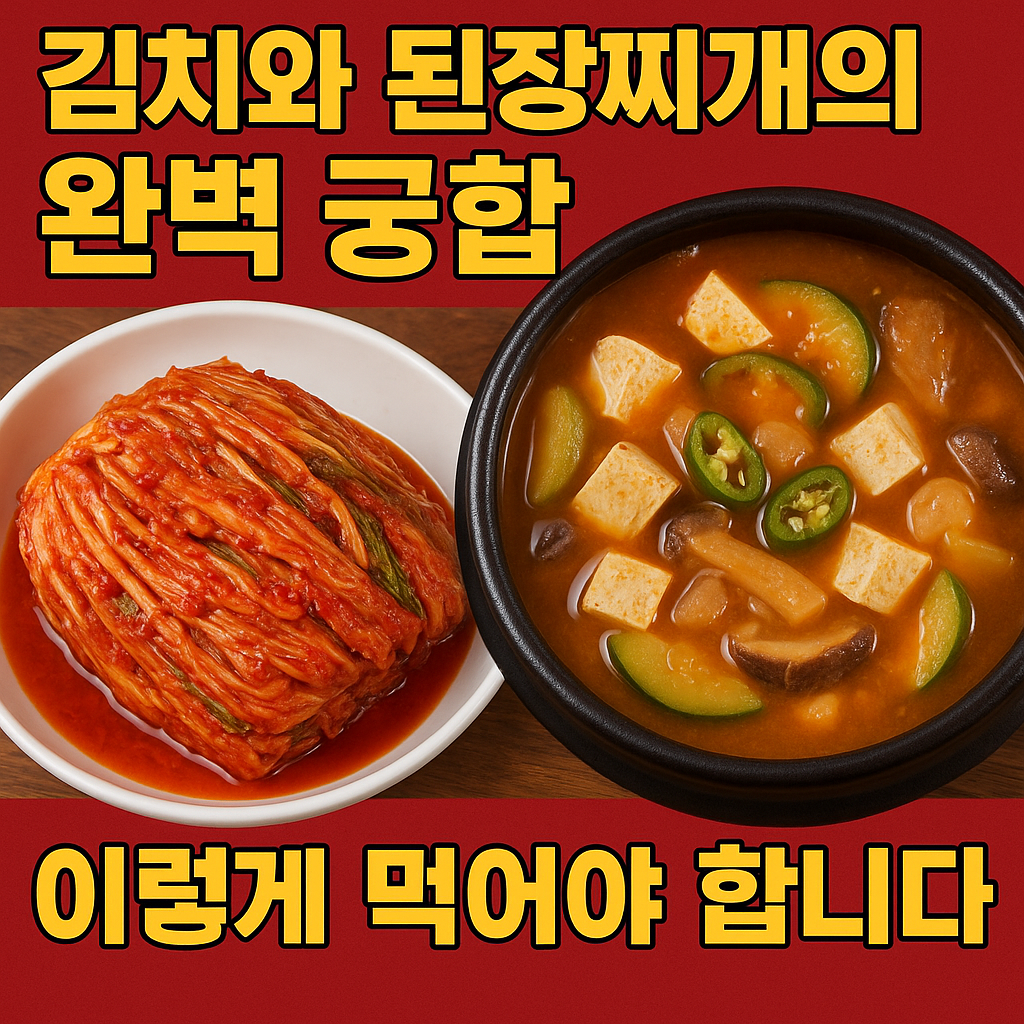 김치와 된장찌개