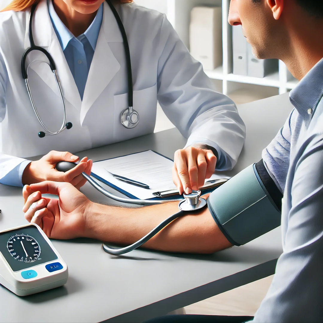 건강검진 종류와 주기: 꼭 알아야 할 필수 정보 관련 간단한 기본 진료를 받는 사진