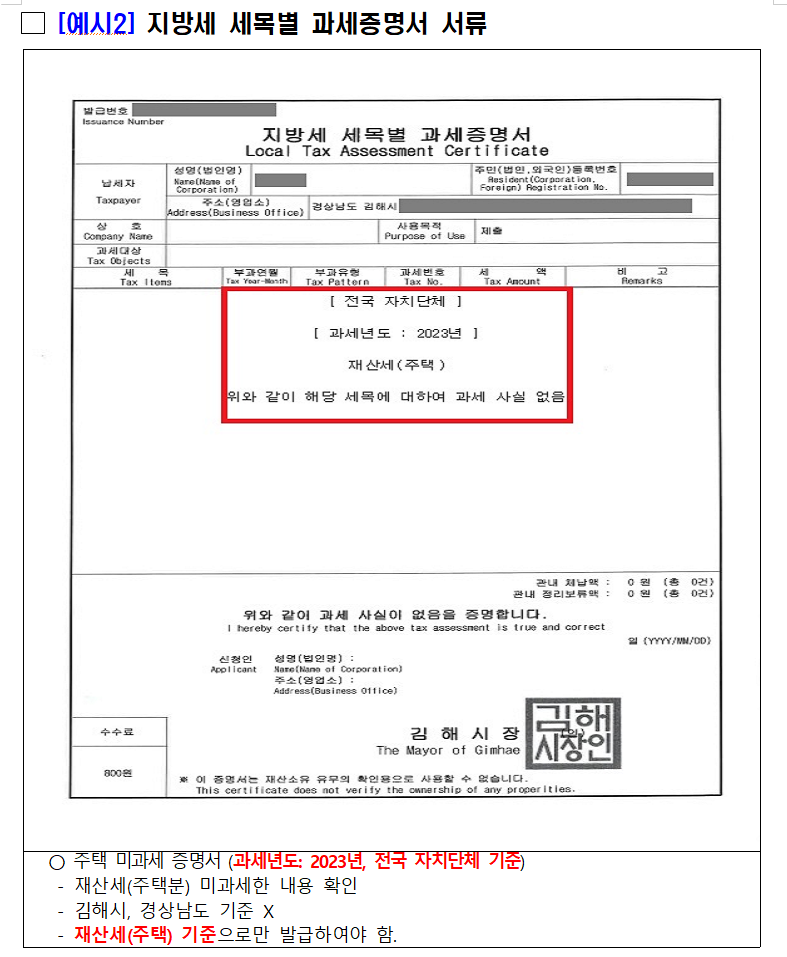 김해시 신혼부부전세자금
