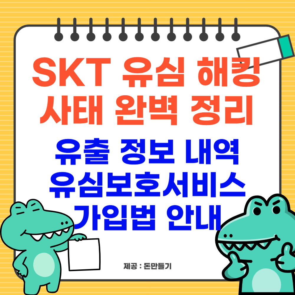 SKT 유심 해킹, 유출 정보 내역, 유심보호서비스 가입법