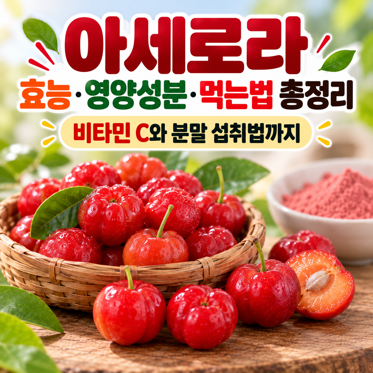 아세로라 효능