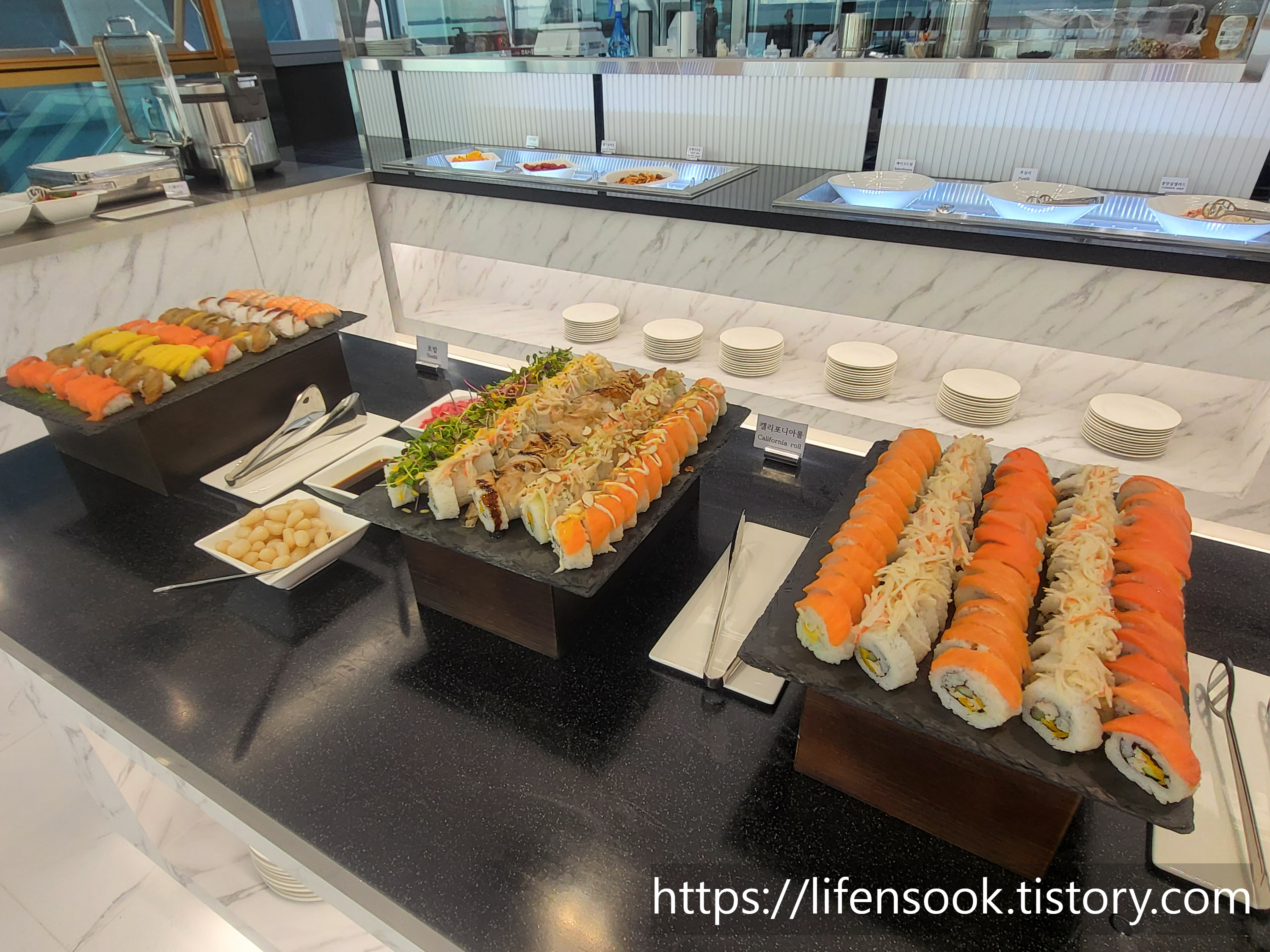 웨이브엠 호텔 웨스트 디너 뷔페 음식 7