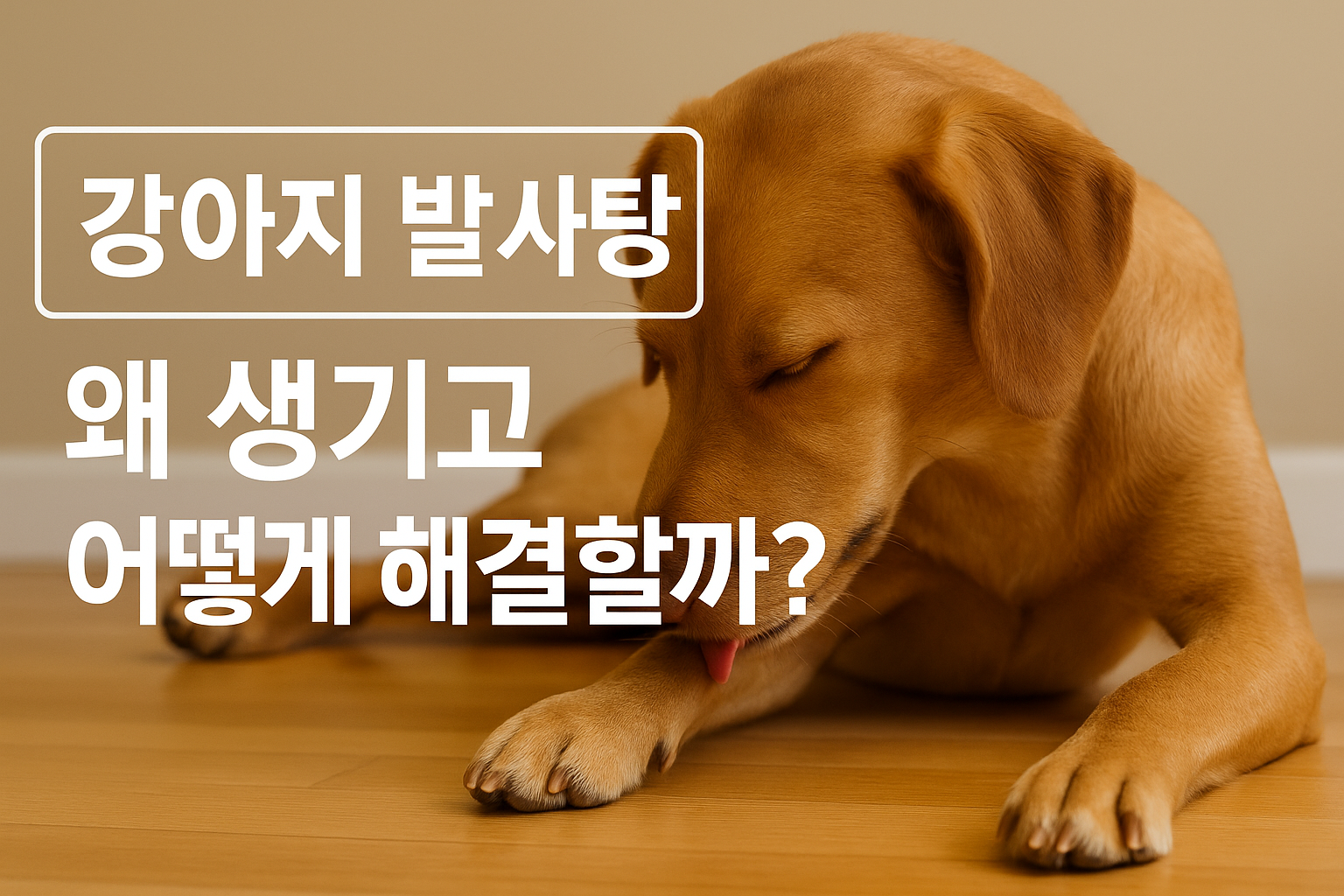 강아지 발사탕 이미지