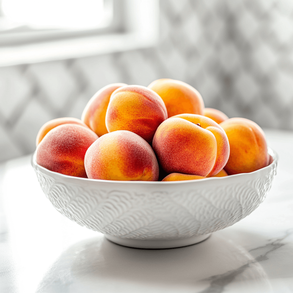 복숭아-음식-조합