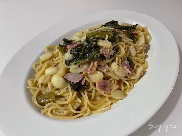 갓김치-오일-파스타-상세