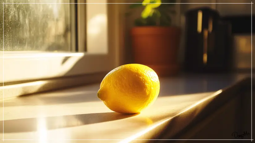 레몬물-만들기-재료인-레몬의-사진