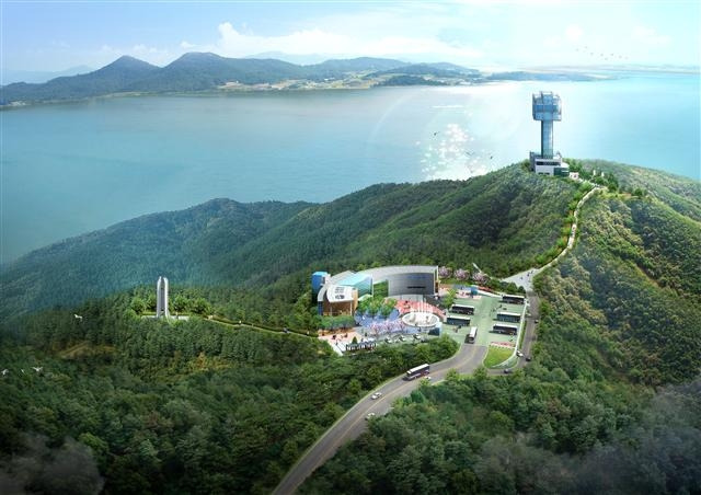 애기봉 평화생태공원 전망대