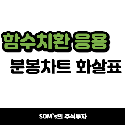 단타 매매 화살표 - 분봉 거래대금 증가 화살표