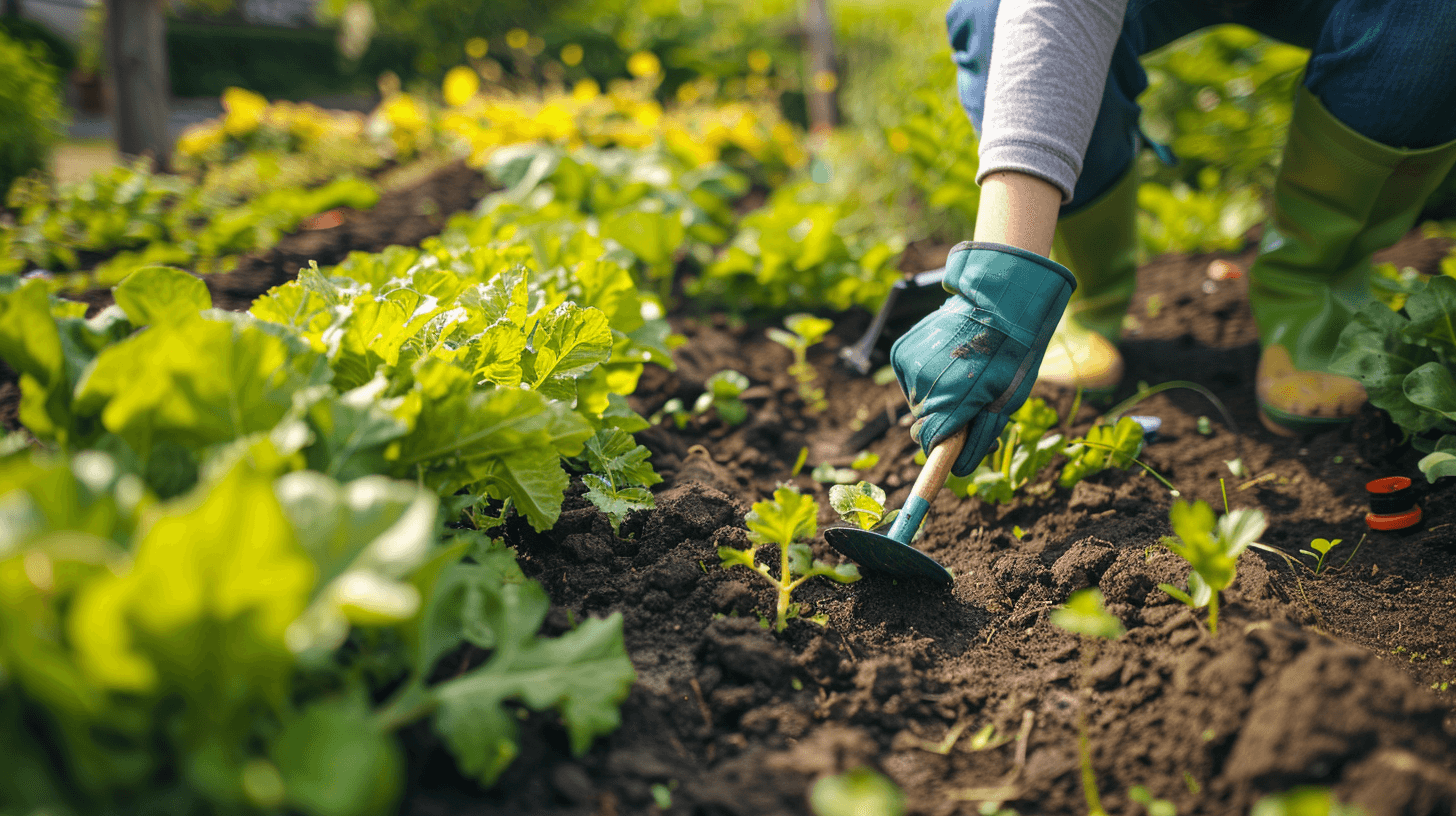 초보자잡초제거팁-비온뒤쉽게잡초제거