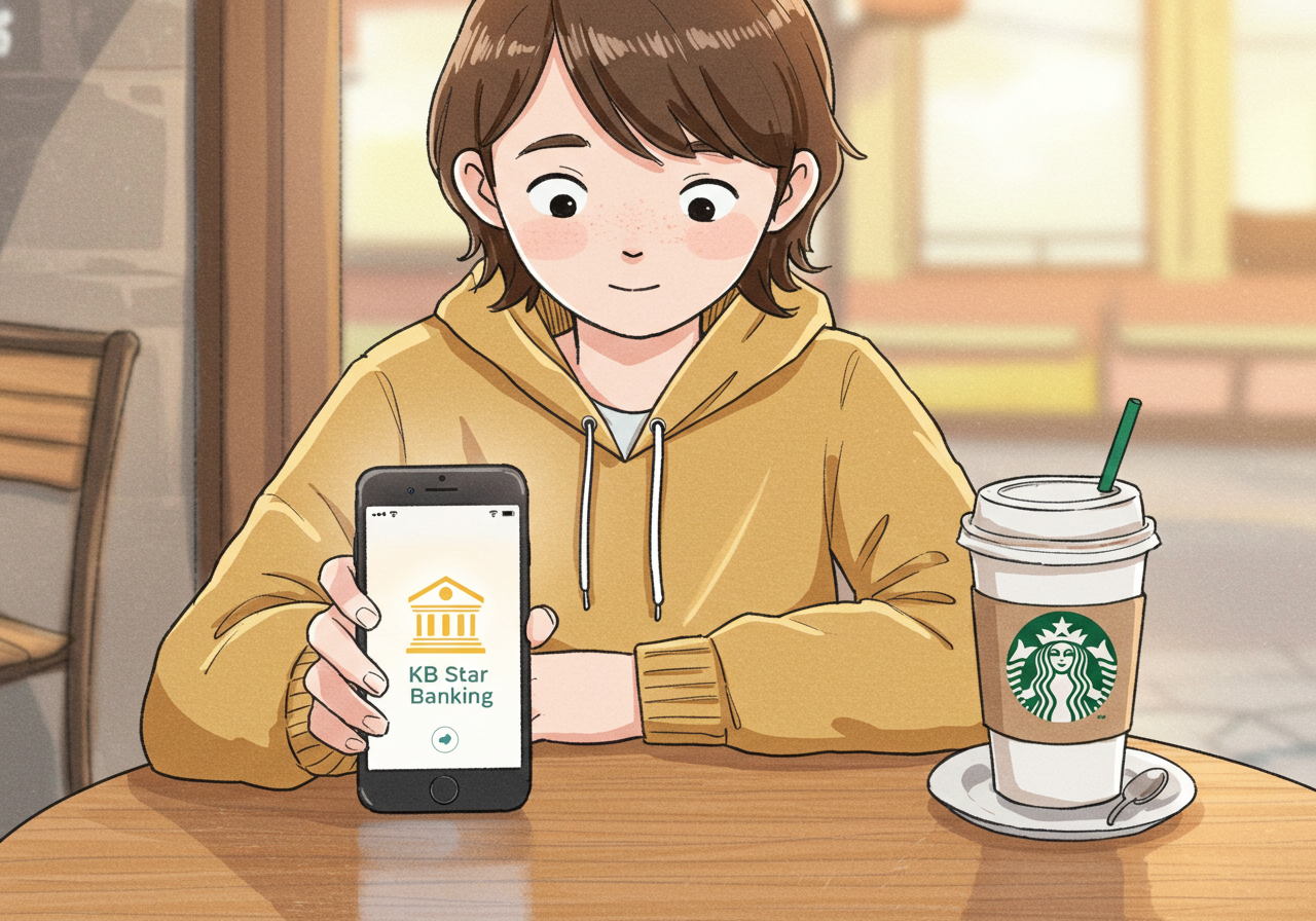 KB국민은행 X 스타벅스 KB 별별통장 출시! 금리&amp;#44; 혜택 총정리