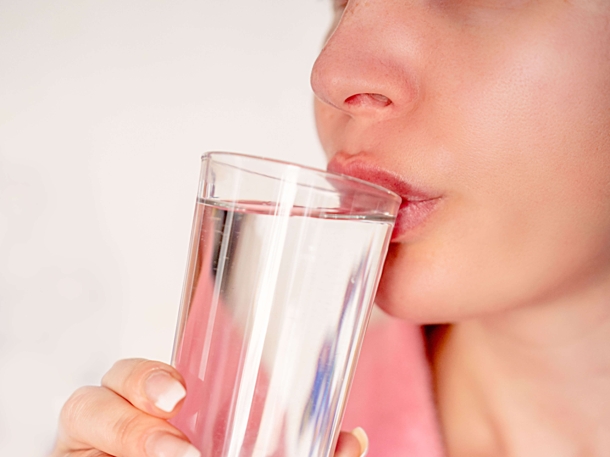 잠들기 전, 물 한잔