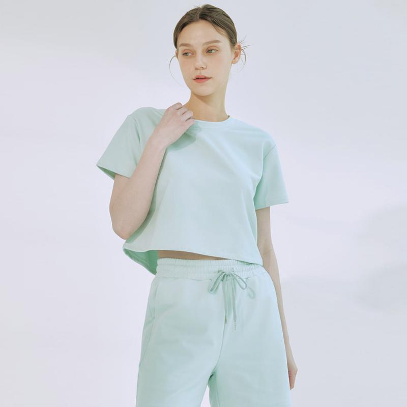 얼데이 버터 라운드넥 숏슬리브