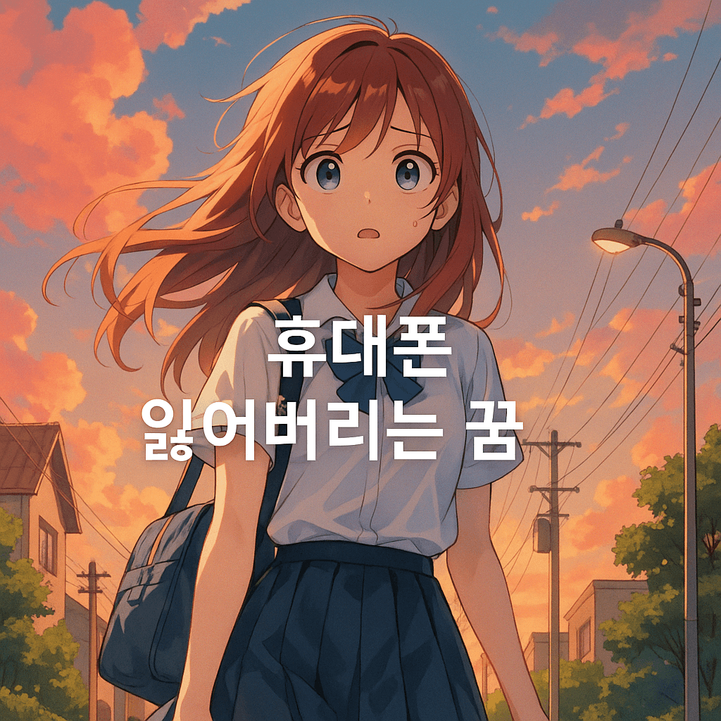 휴대폰 잃어버리는 꿈 해몽