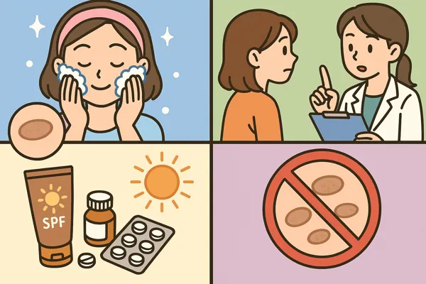 편평사마귀 치료 후 관리와 재발 방지법12