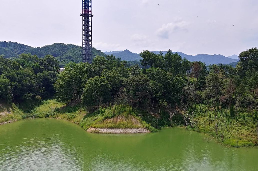 부항댐 출렁다리