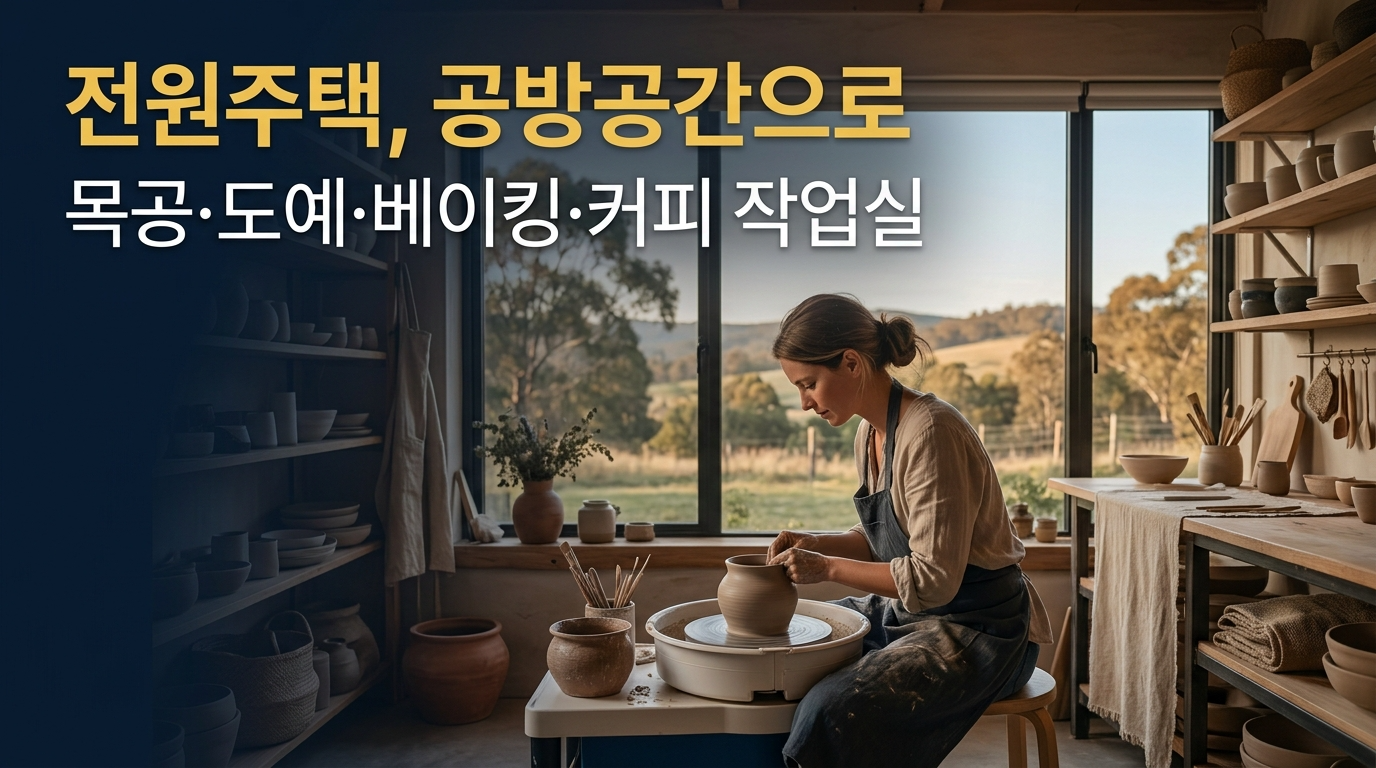 전원주택 공방으로의 변신