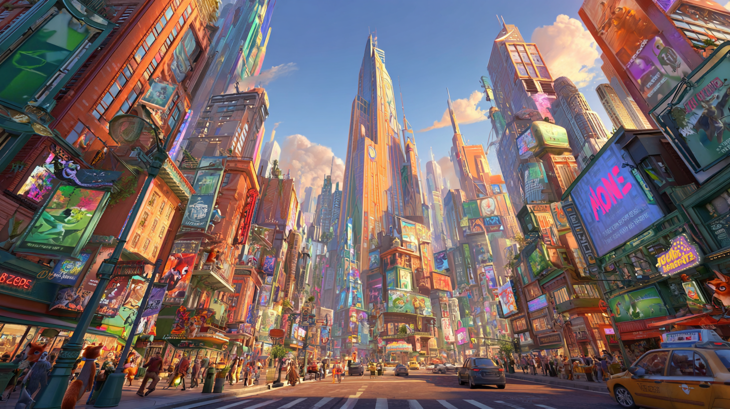 영화 주토피아 포스터