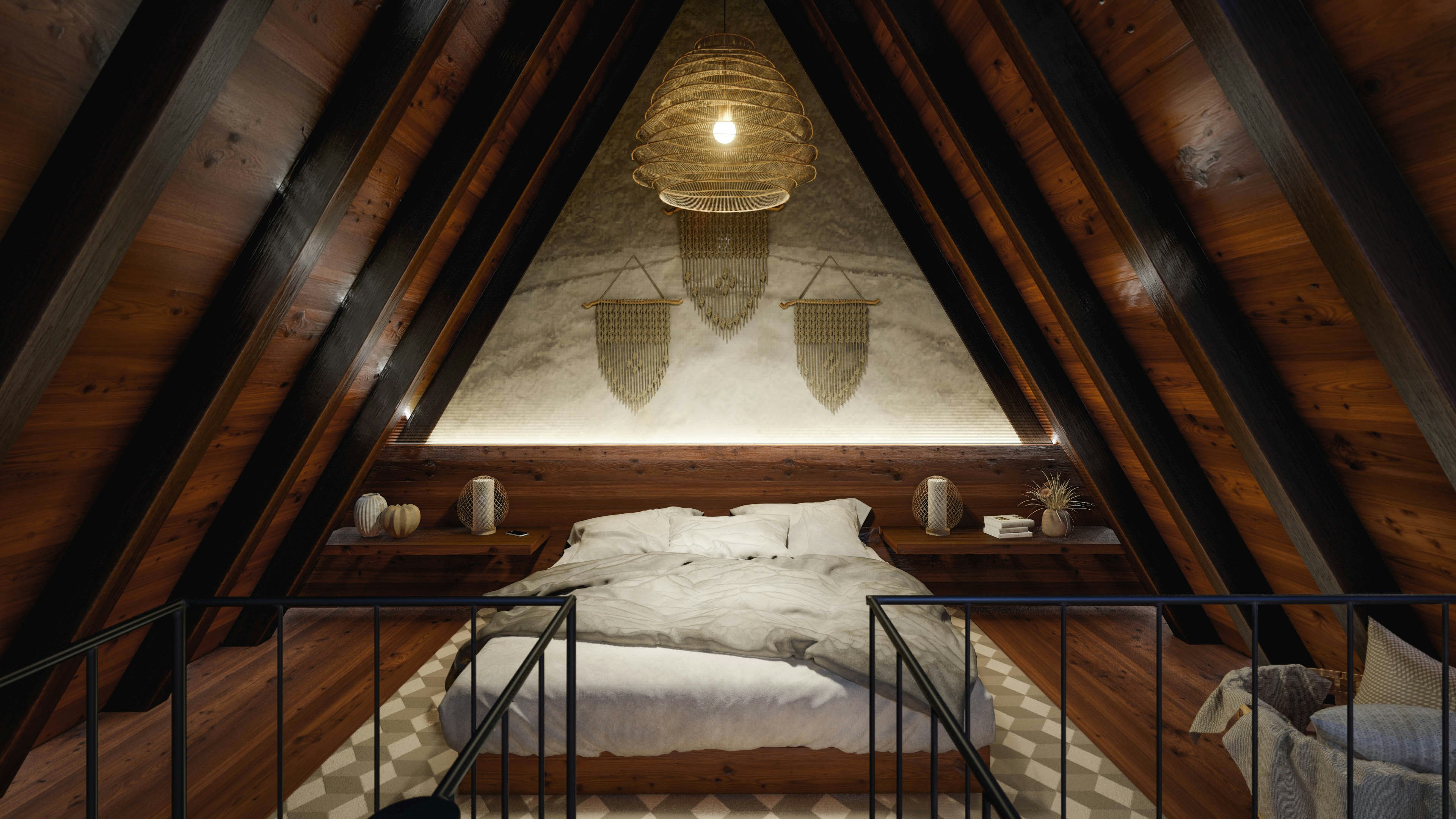 다락방의 단점을 장점으로 바꾸는 인테리어 전략