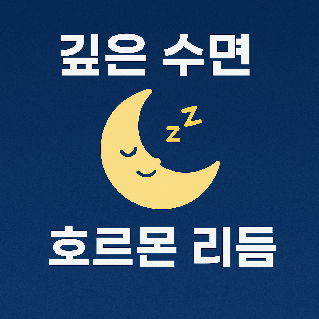 깊은 수면 호르몬 리듬