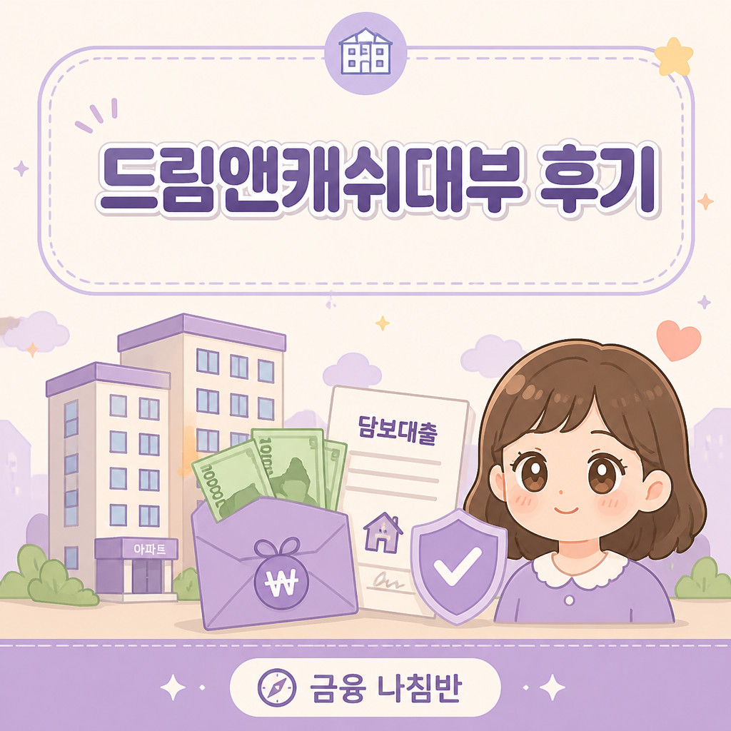 드림앤캐쉬대부 후기