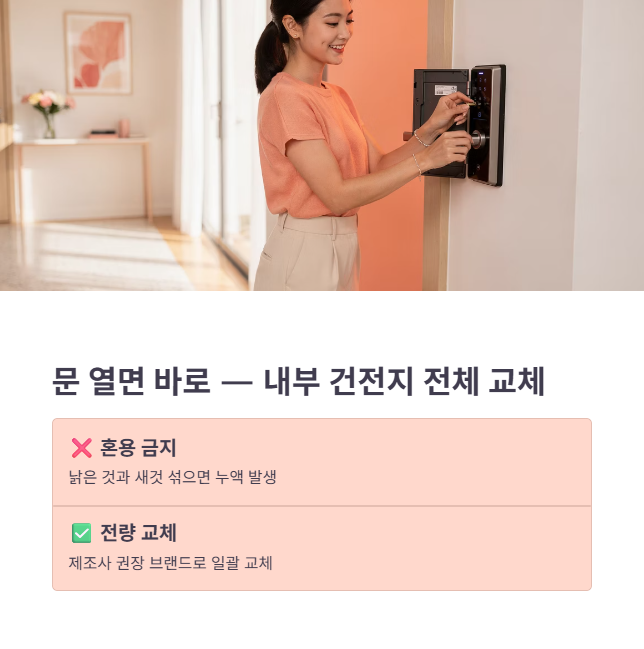 방전 사고 재발 방지 대책