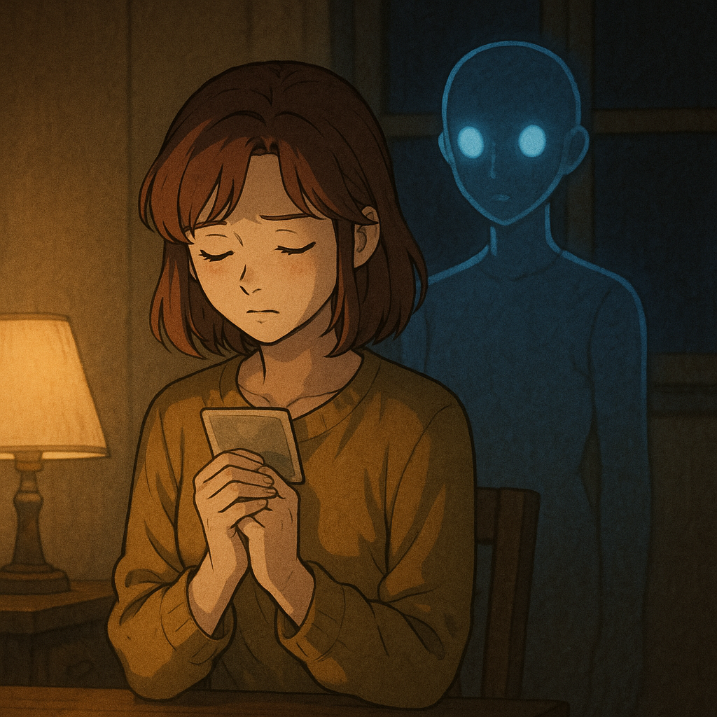 기억을 지우고 싶지만 쉽게 결심하지 못하는 시연의 망설임과, 그녀를 응시하는 AI.