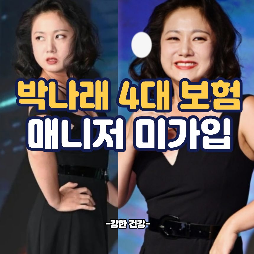 박나래 4대 보험