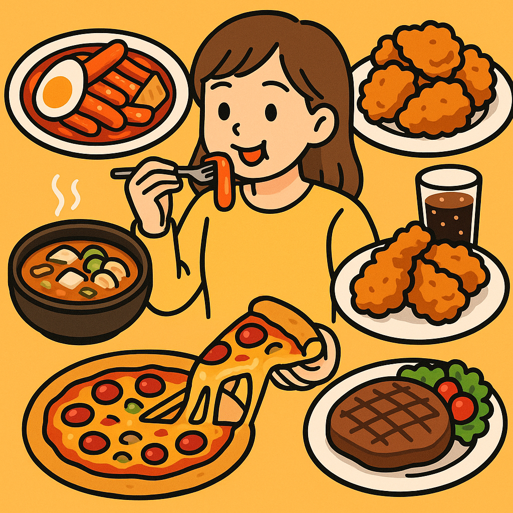 주말에 꼭 먹어야 할 음식 5가지