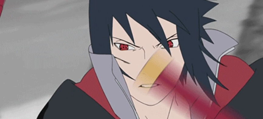 우치하 일족이 동공과다증?