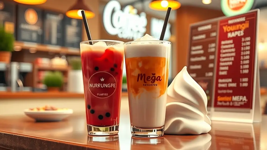 메가커피 요거젤라또 완전 분석