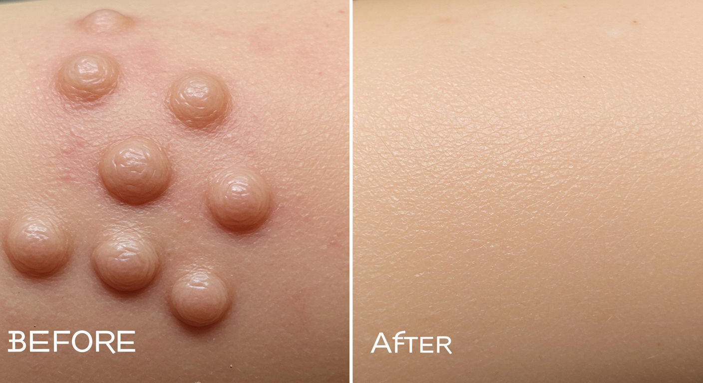 온도 변화도 피부묘기증 원인 중 하나