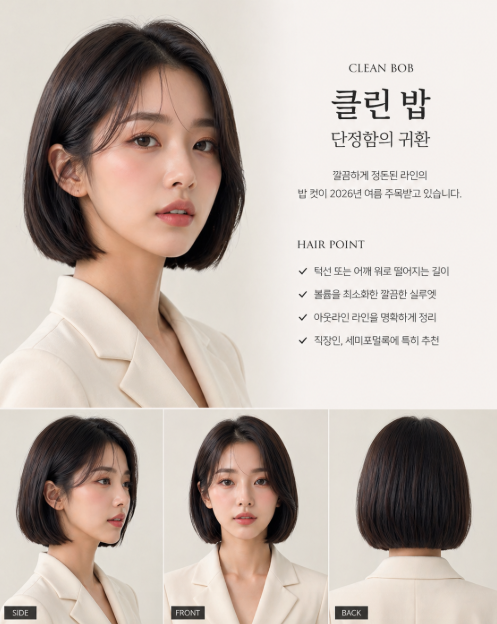 클린 밥 — 단정함의 귀환