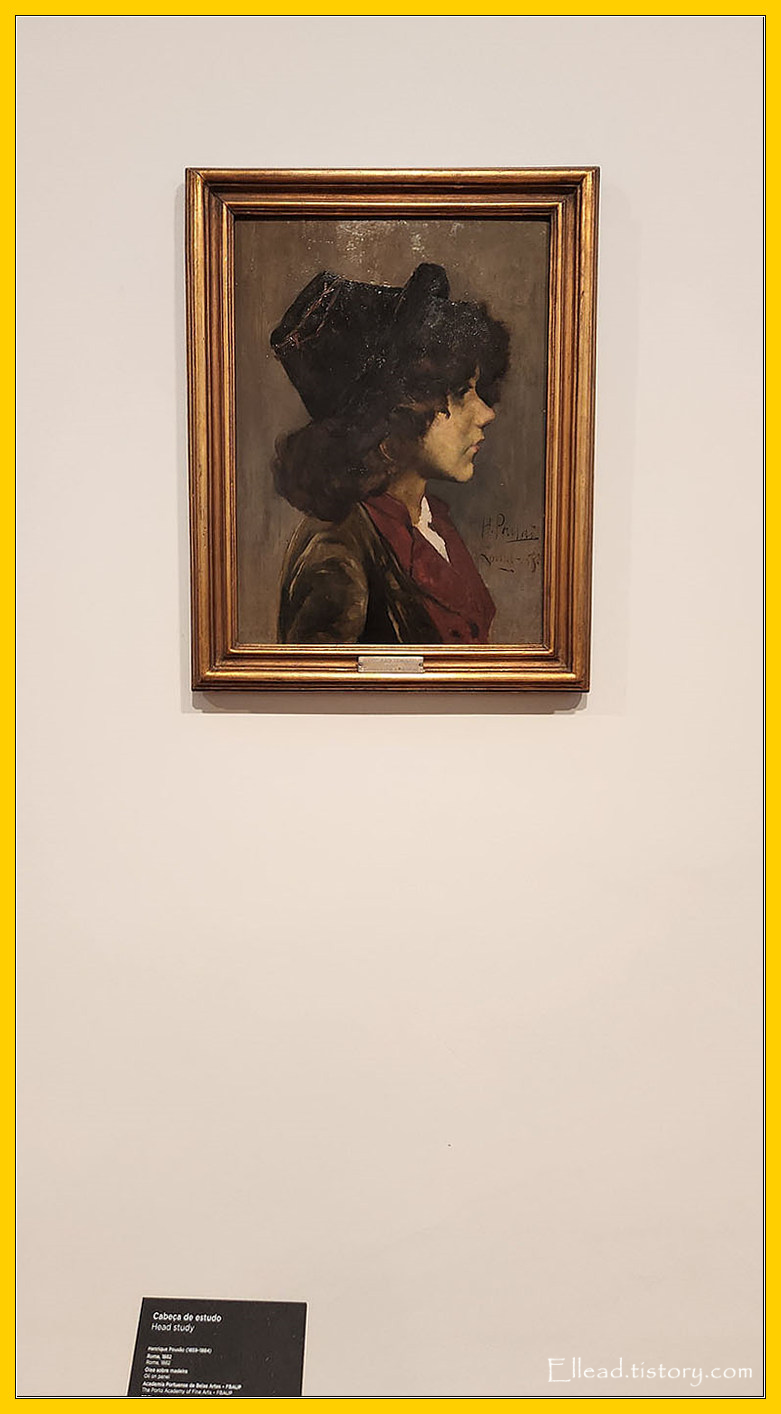 Henrique Pousão
Head study, 1882