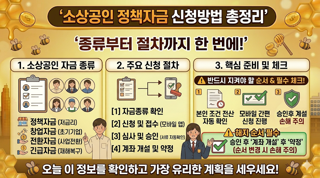 소상공인 정책자금 신청방법
