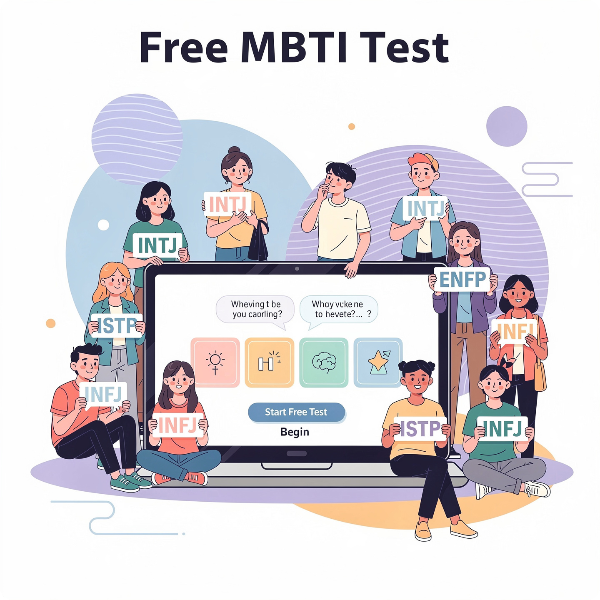 MBTI 무료 검사하기 이미지