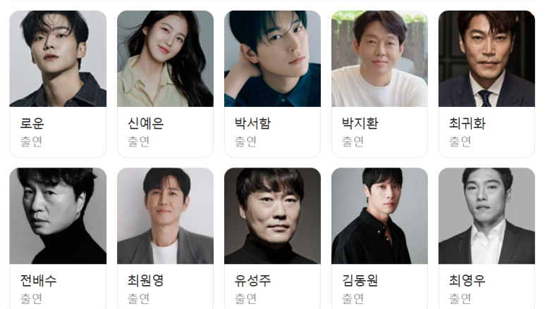 드라마_탁류_(3) 등장인물 출연