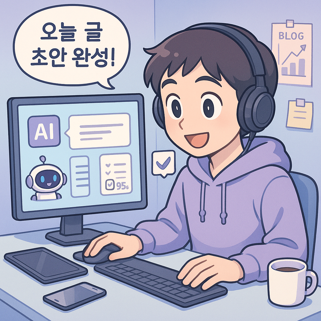 블로그 AI 보조 도구 실제 활용 후기