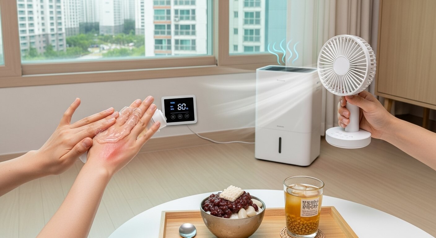 땀띠 가라앉히는 방법