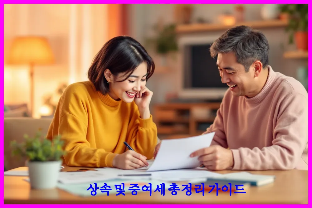 상속 및 증여세 총정리 가이드