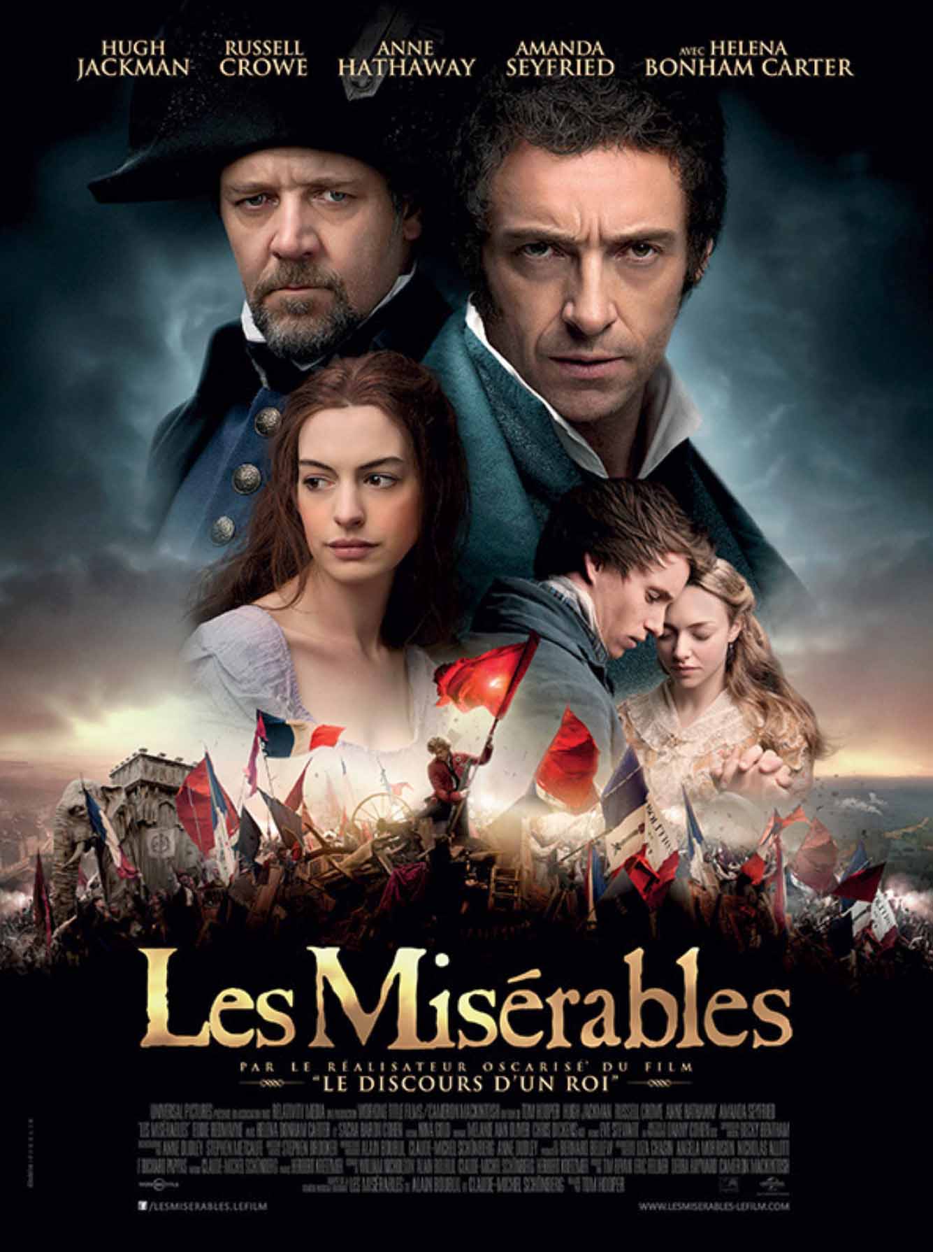 레 미제라블(Les Misérables, 2012) 뮤지컬영화 포스터