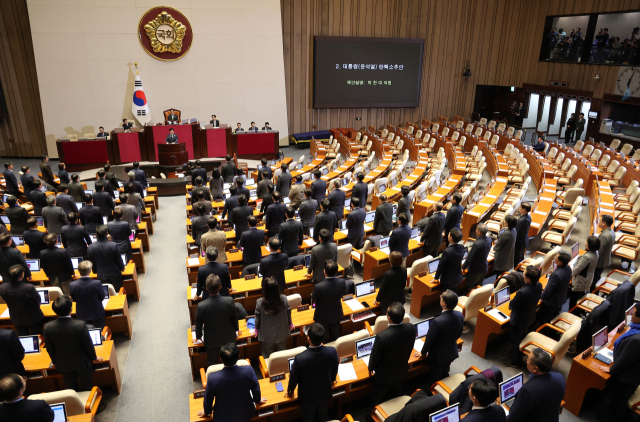 윤석열 대통령 탄핵안