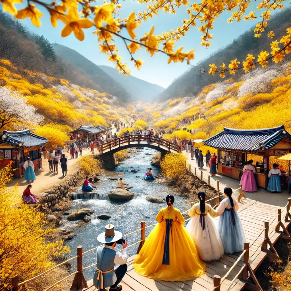 2025 구례 산수유꽃축제 주차 꿀팁! 주차장 위치 &amp; 셔틀버스 총정리
