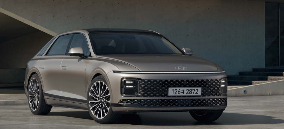 2024년 국산차 판매순위 5위 현대 그랜저