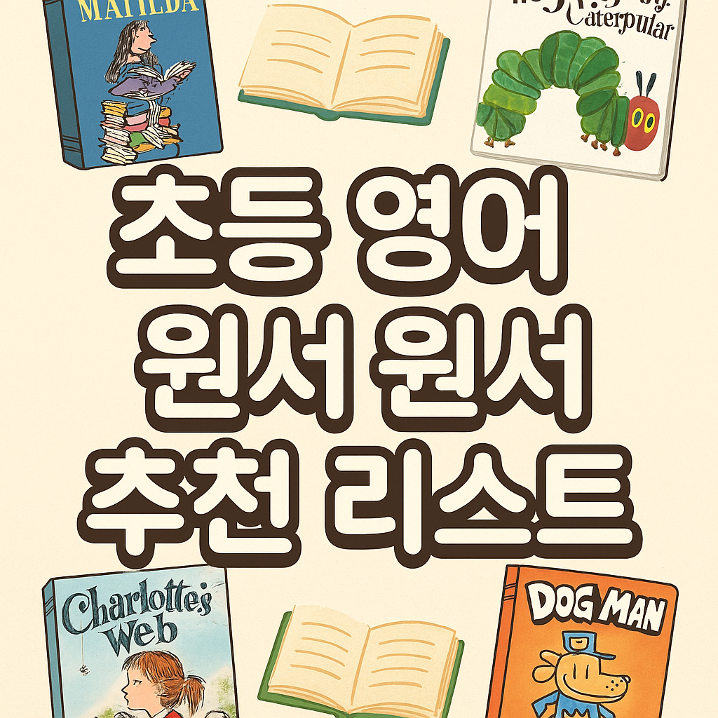 초등 영어 원서 추천 🌟 AR 3~5점대 베스트 시리즈 총정리!