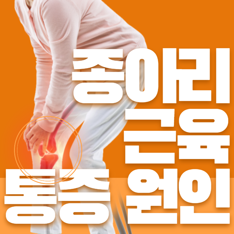 종아리 근육 통증 원인