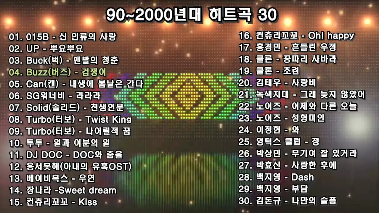 2000년대 노래 히트곡 모음 TOP100 무료듣기 음악집_7
