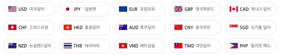 은행연합회-외환-길잡이-주요환전